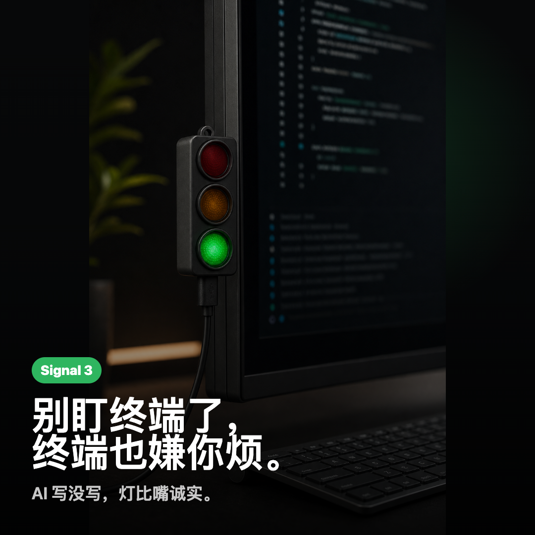 Signal3 AI 红绿灯指示灯