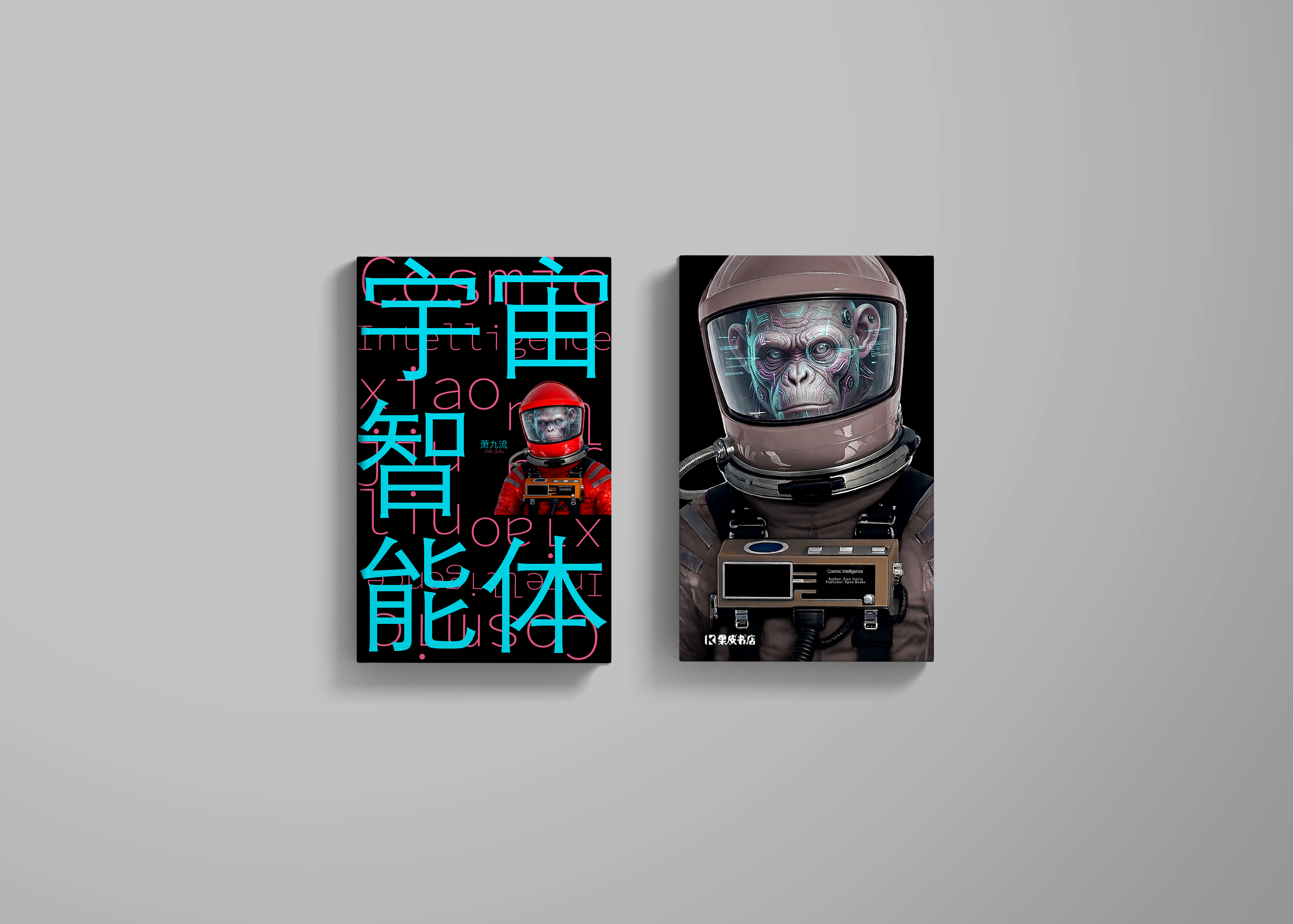 《宇宙智能体》书籍设计展示 a1
